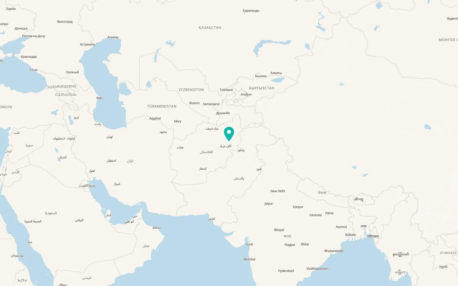 Map of Alah Sāy