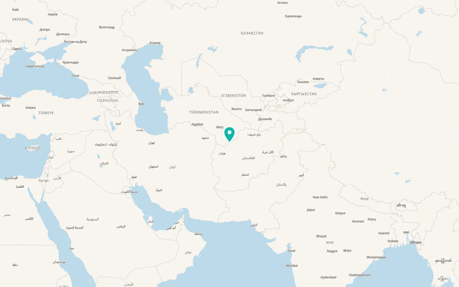Map of Bala Murghab
