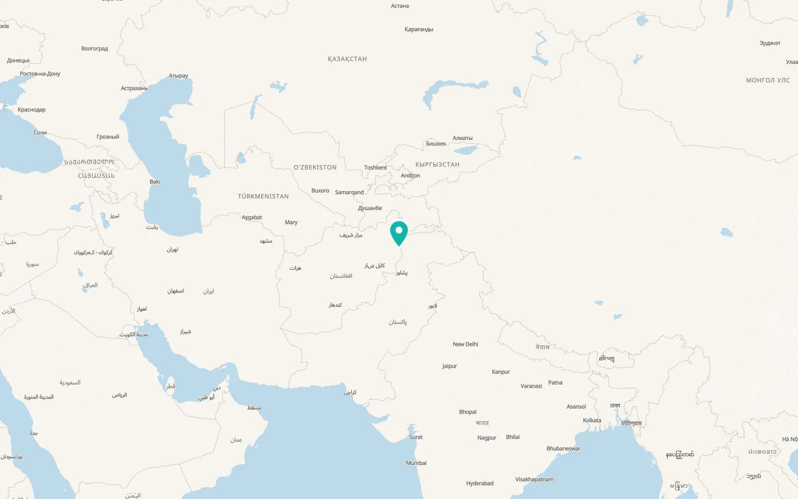 Map of Barg-e Matāl