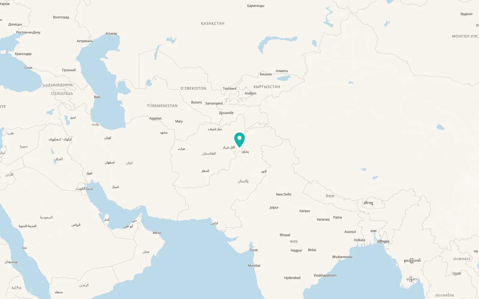 Map of Bati