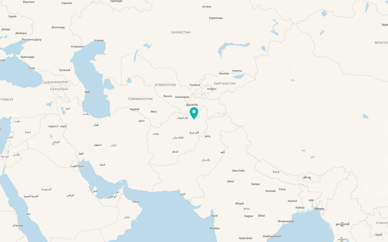 Map of Būrkah