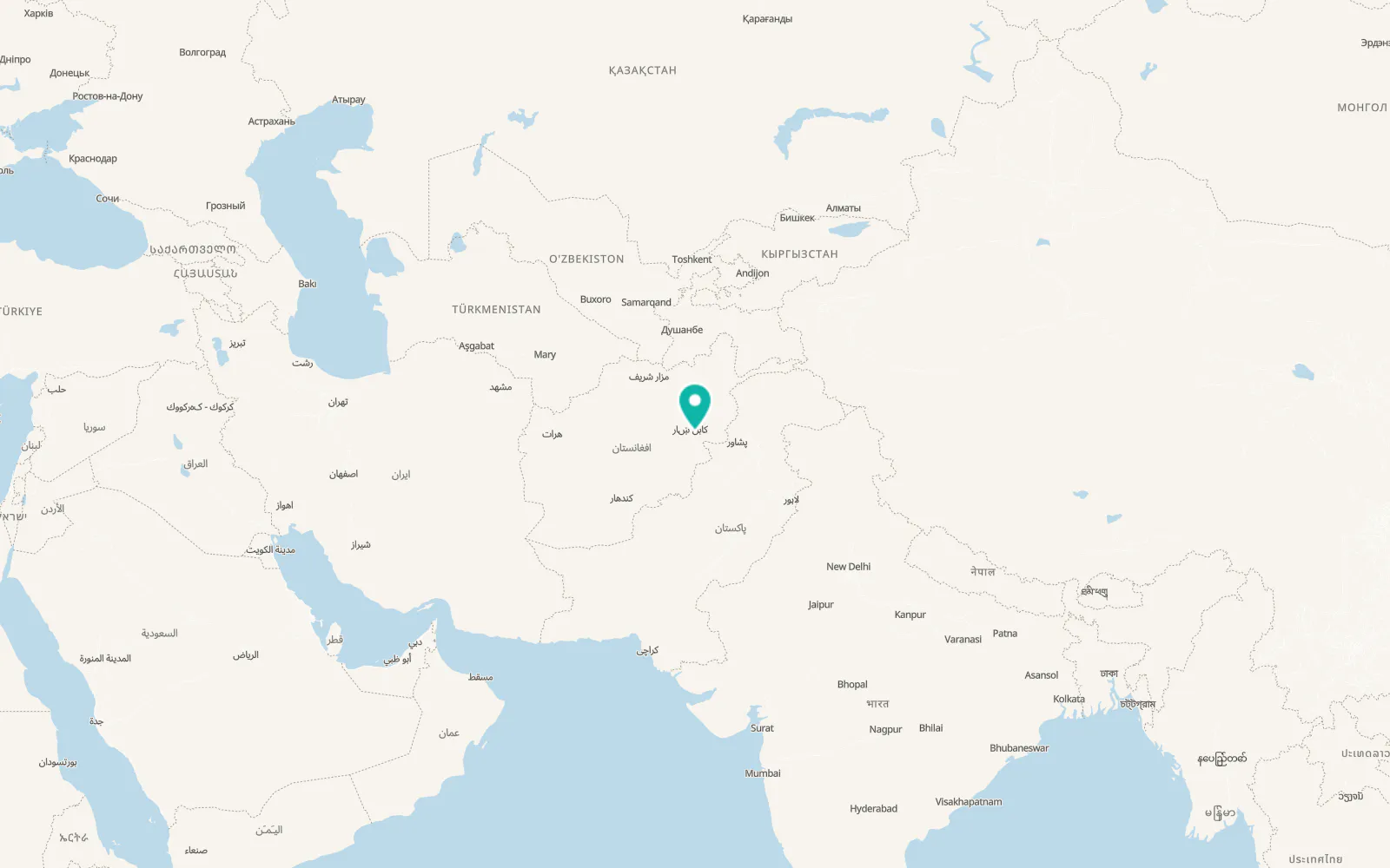 Map of Chakaray