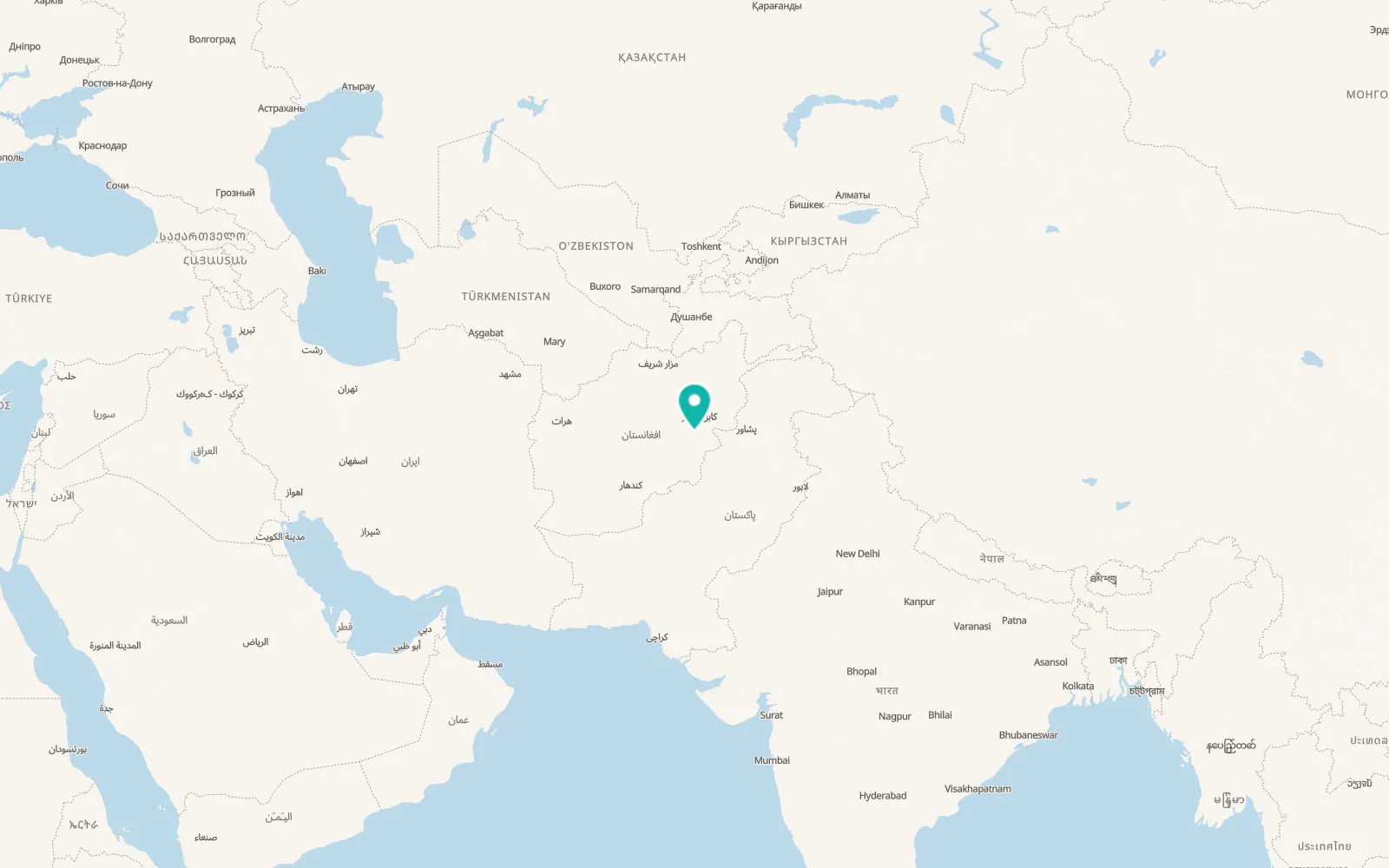 Map of Charkh