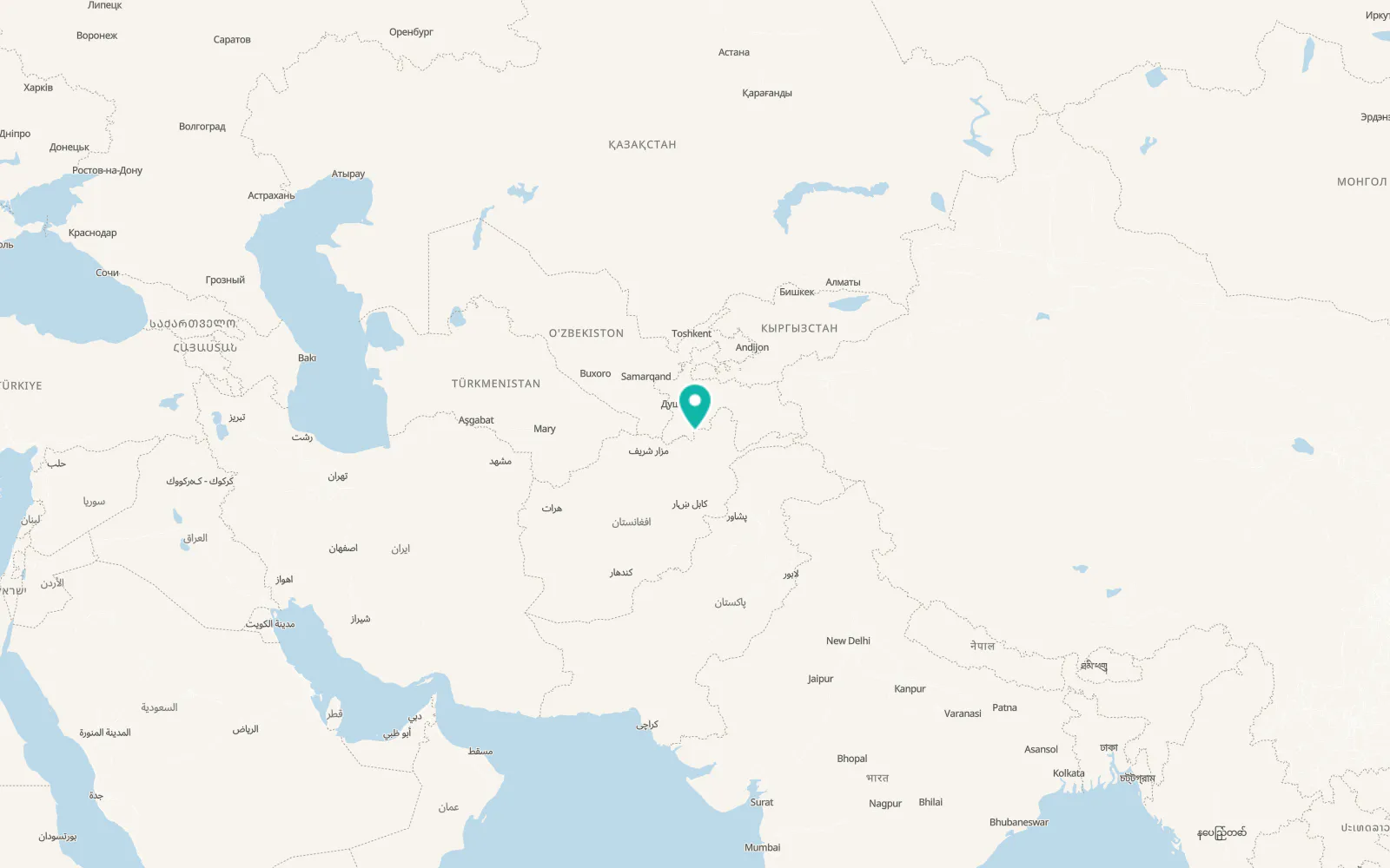 Map of Darqad