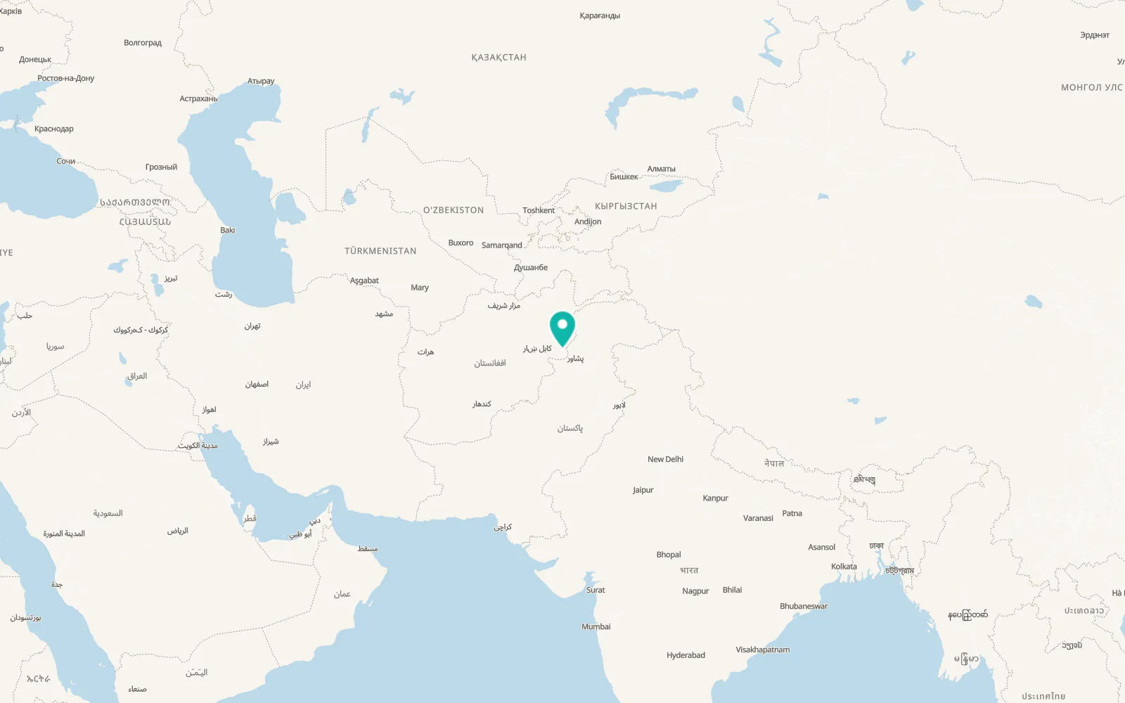 Map of Gōshtah