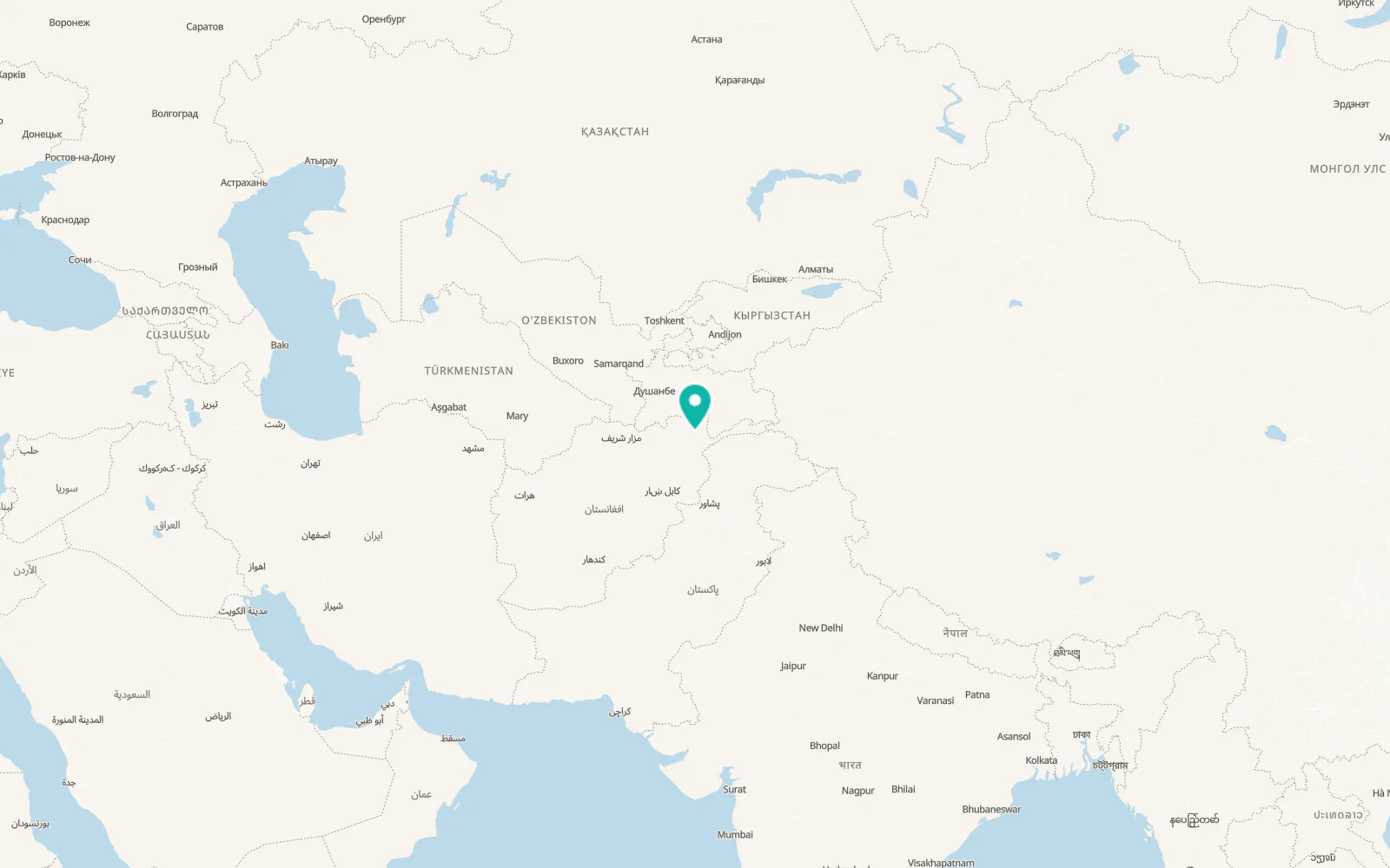 Map of Jurm