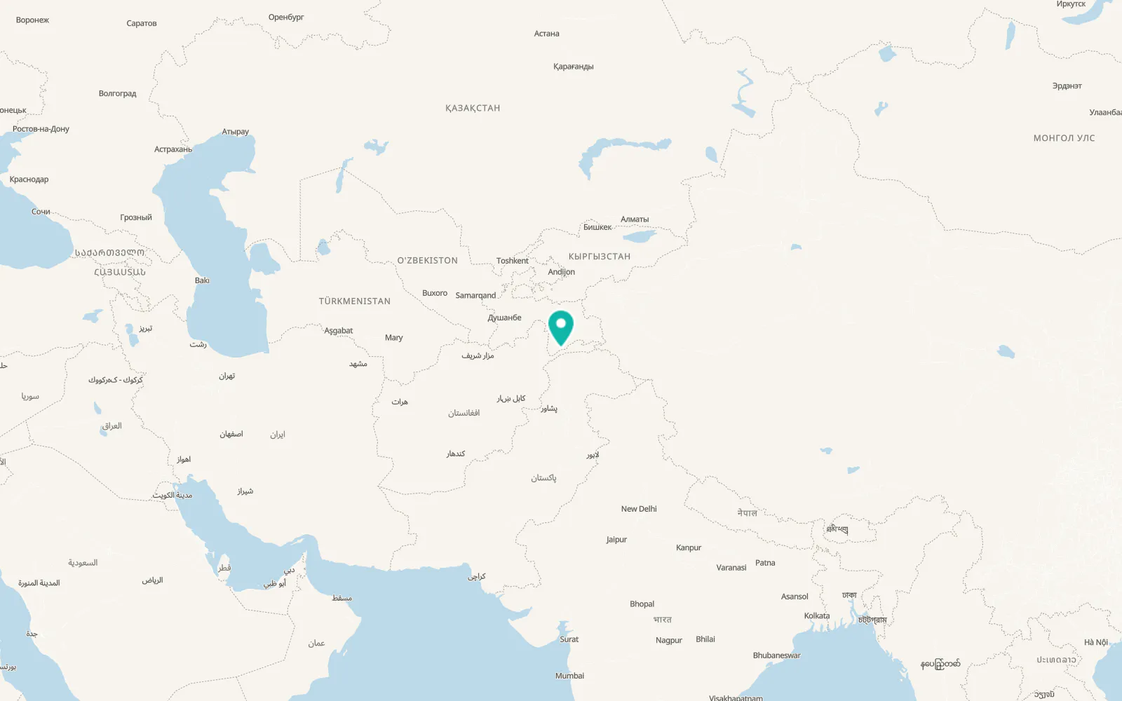 Map of Khandūd