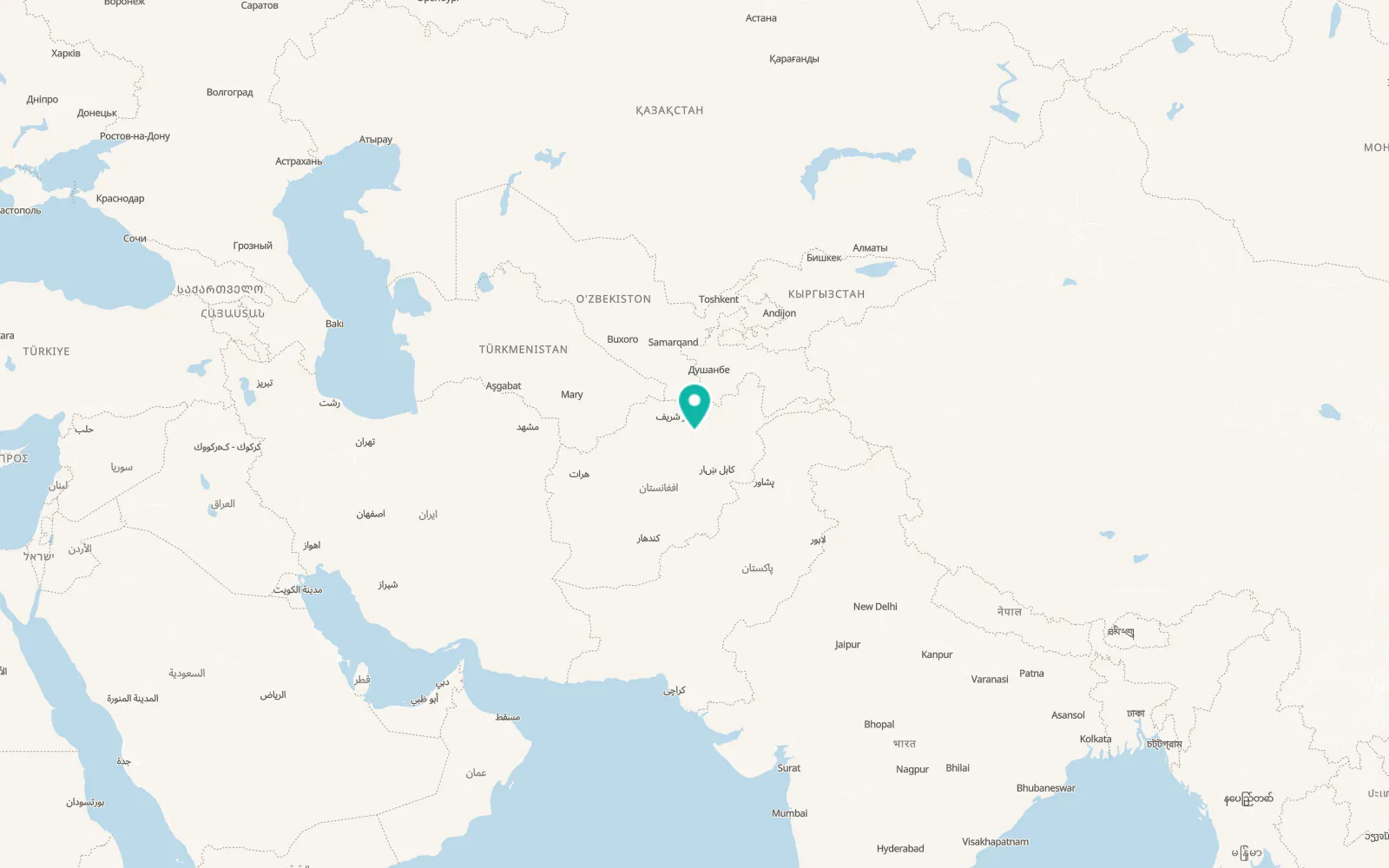 Map of Langar