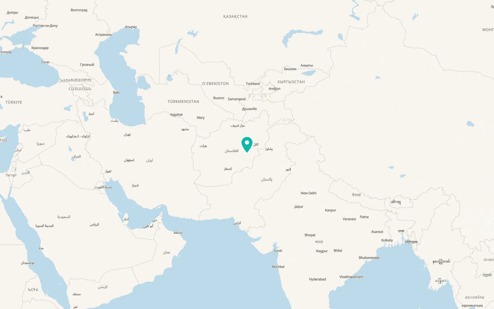 Map of Mīray