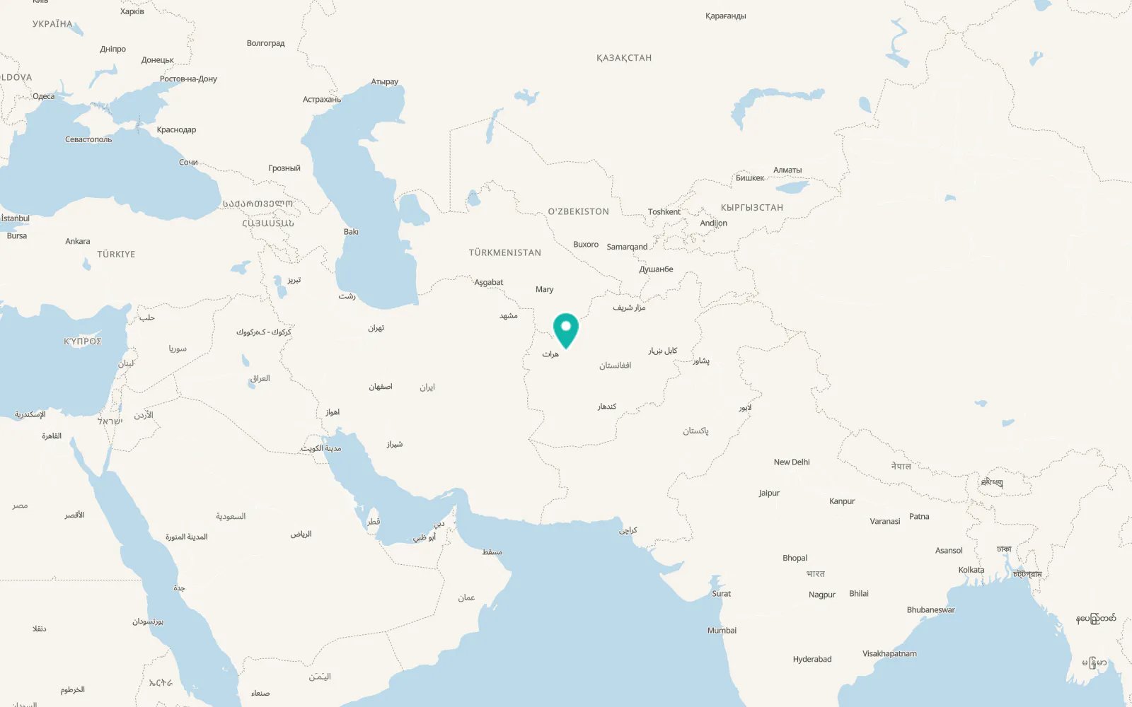 Map of Ōbêh