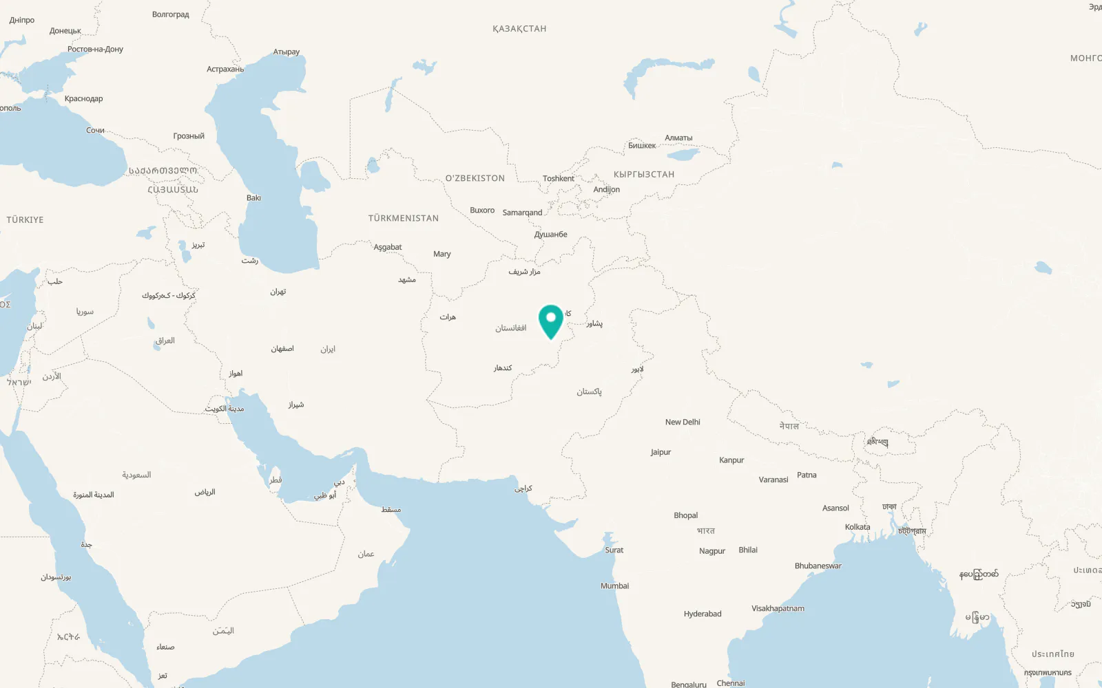 Map of Ōmnah