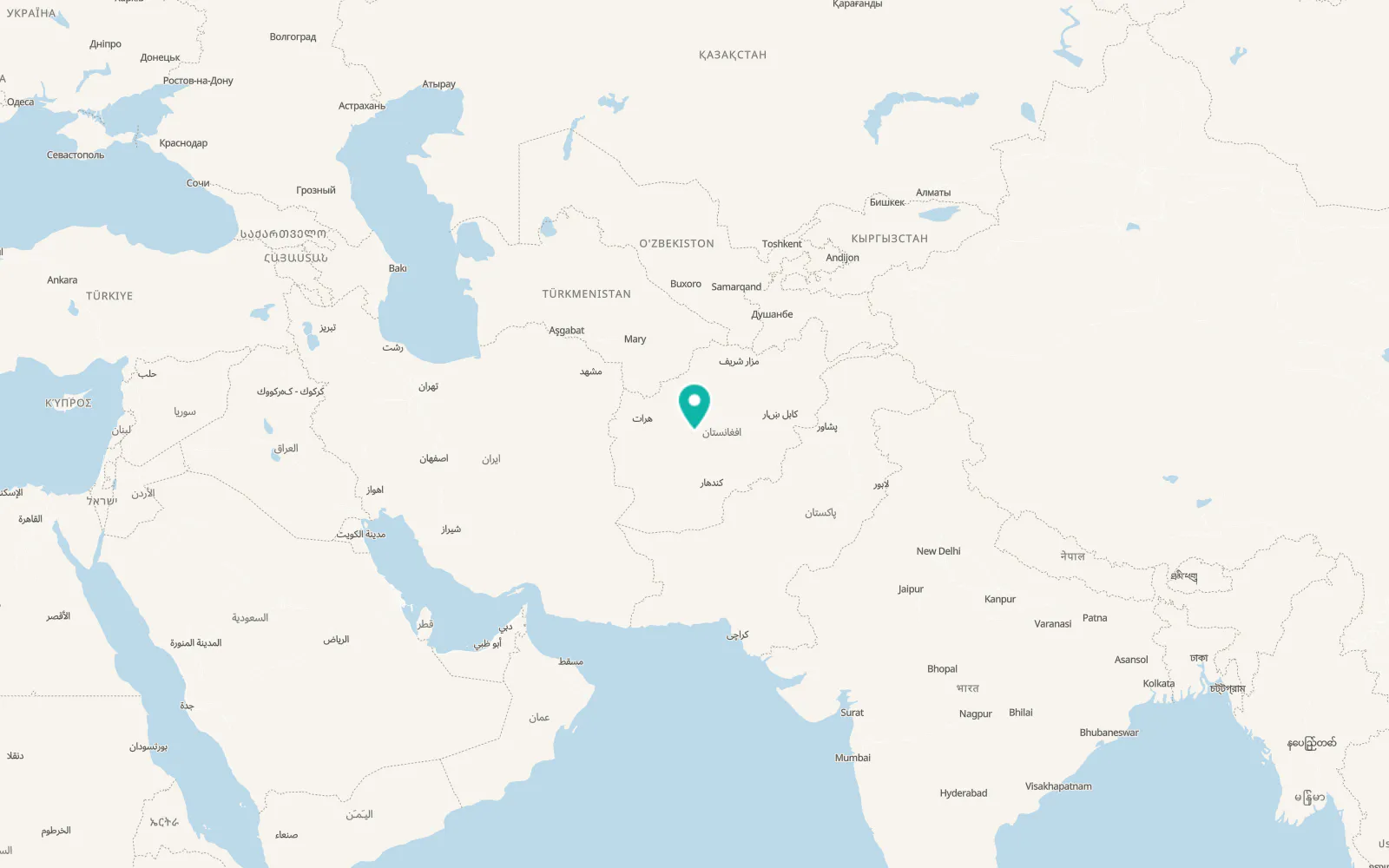 Map of Pasāband