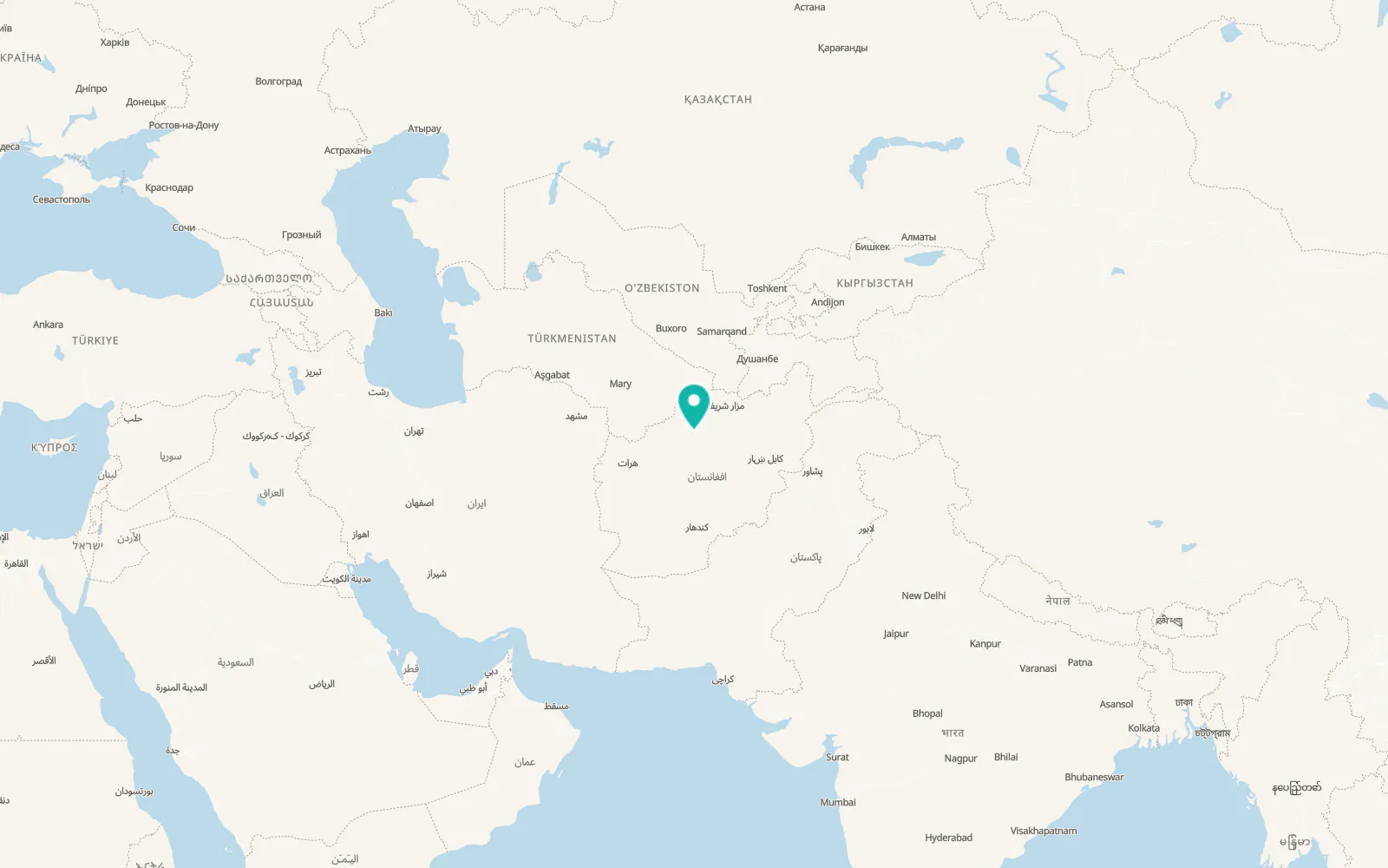 Map of Qal‘ah-ye Shahr