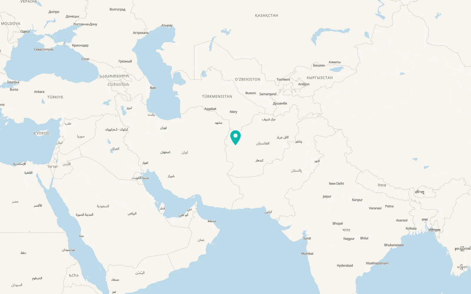 Map of Shīnḏanḏ