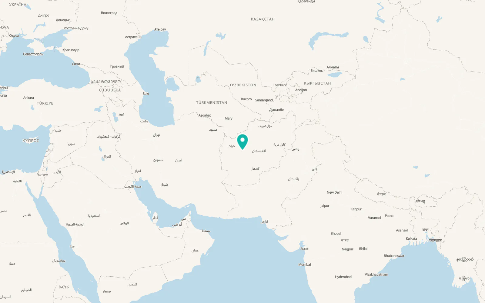 Map of Tītān