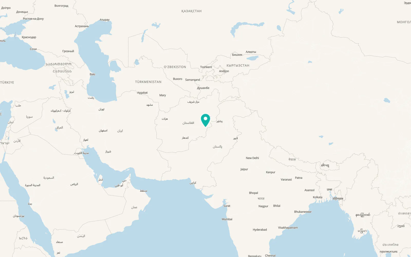 Map of Urgun