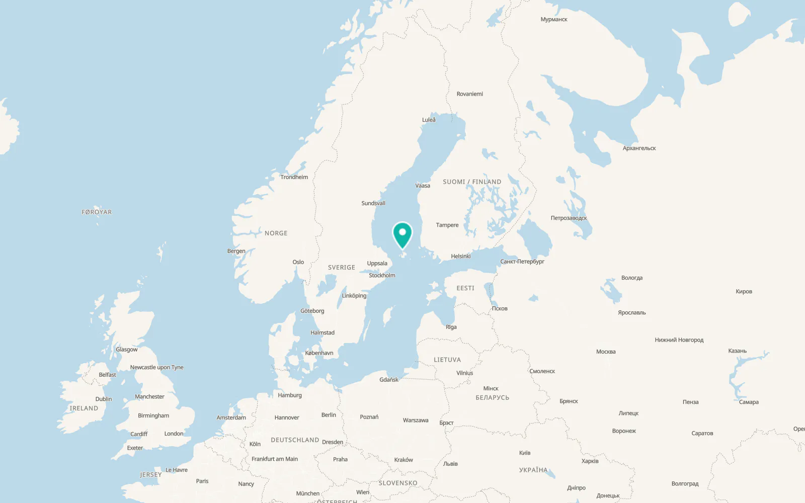 Map of Geta