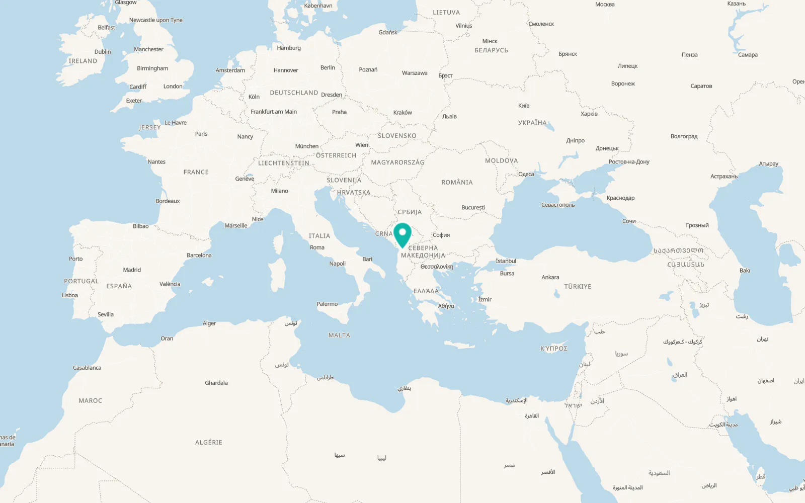 Map of Baz