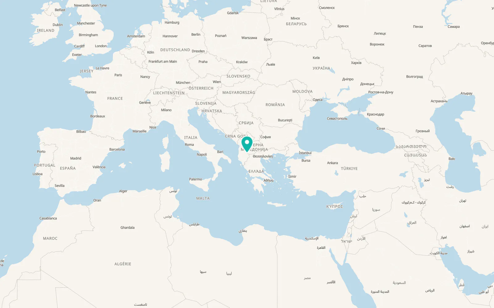 Map of Buçimas
