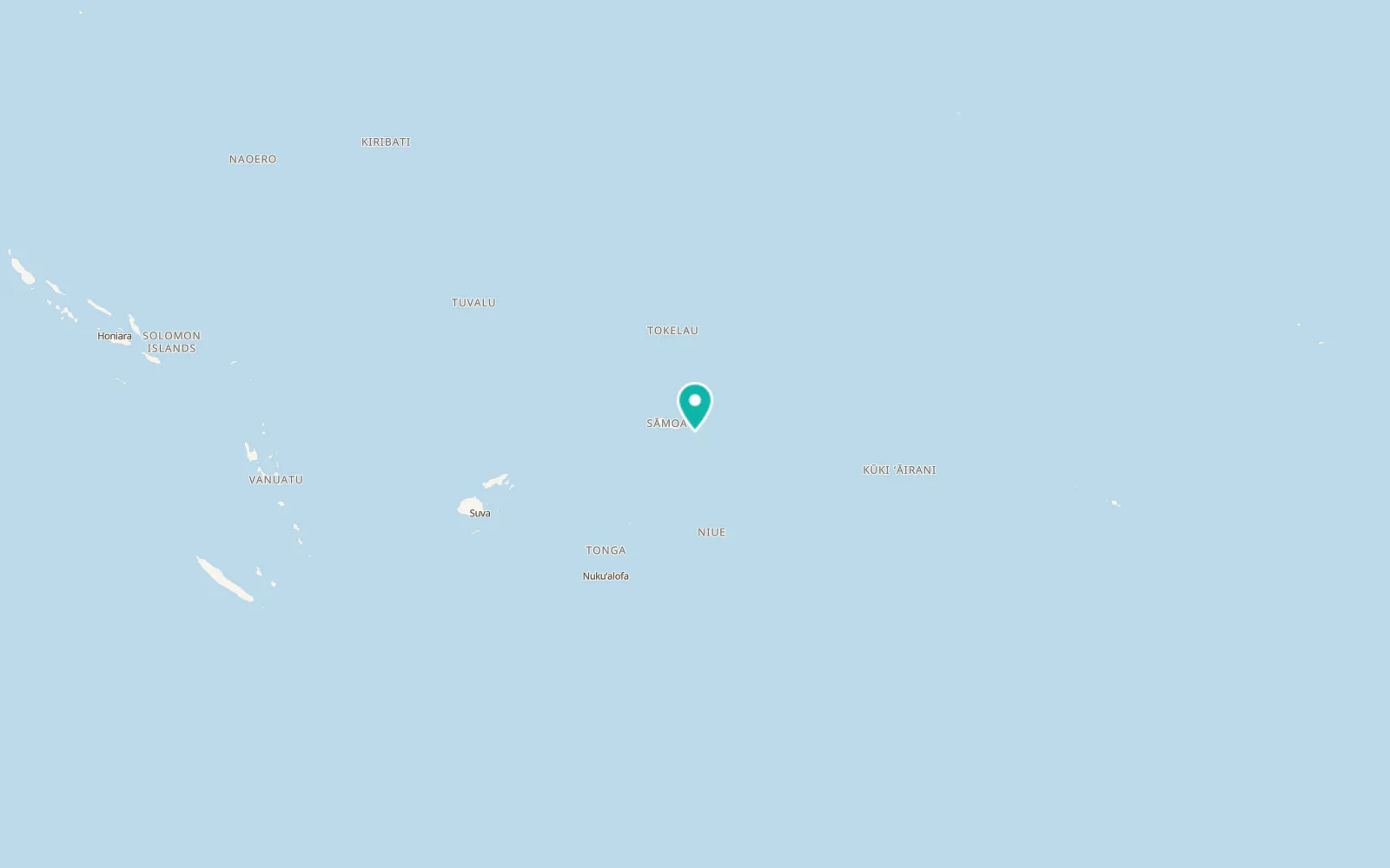 Map of Fagatogo