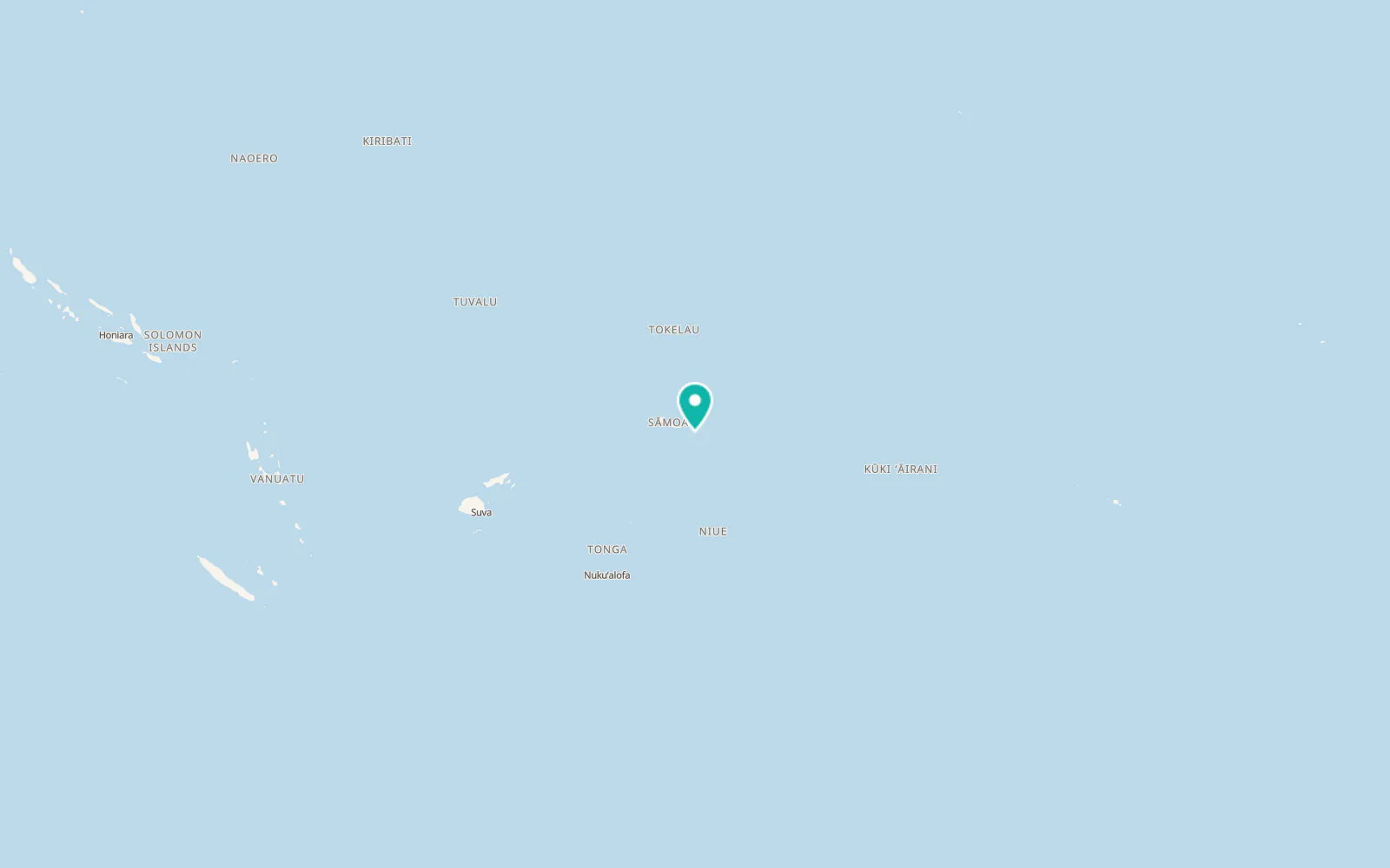 Map of Mapusaga