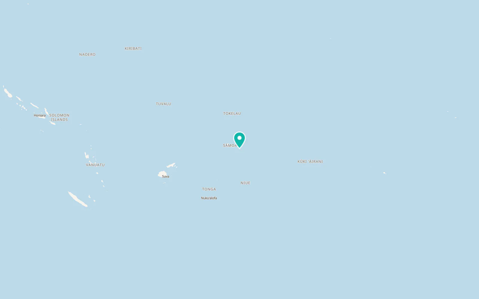 Map of Tāfuna