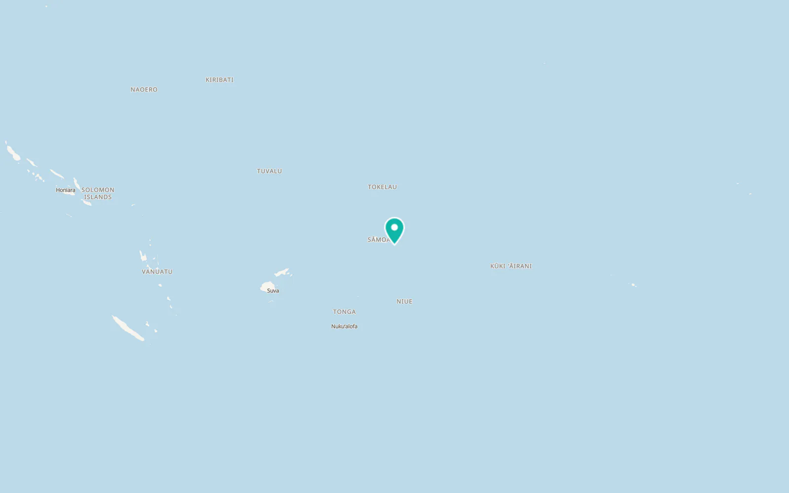 Map of Vaitogi