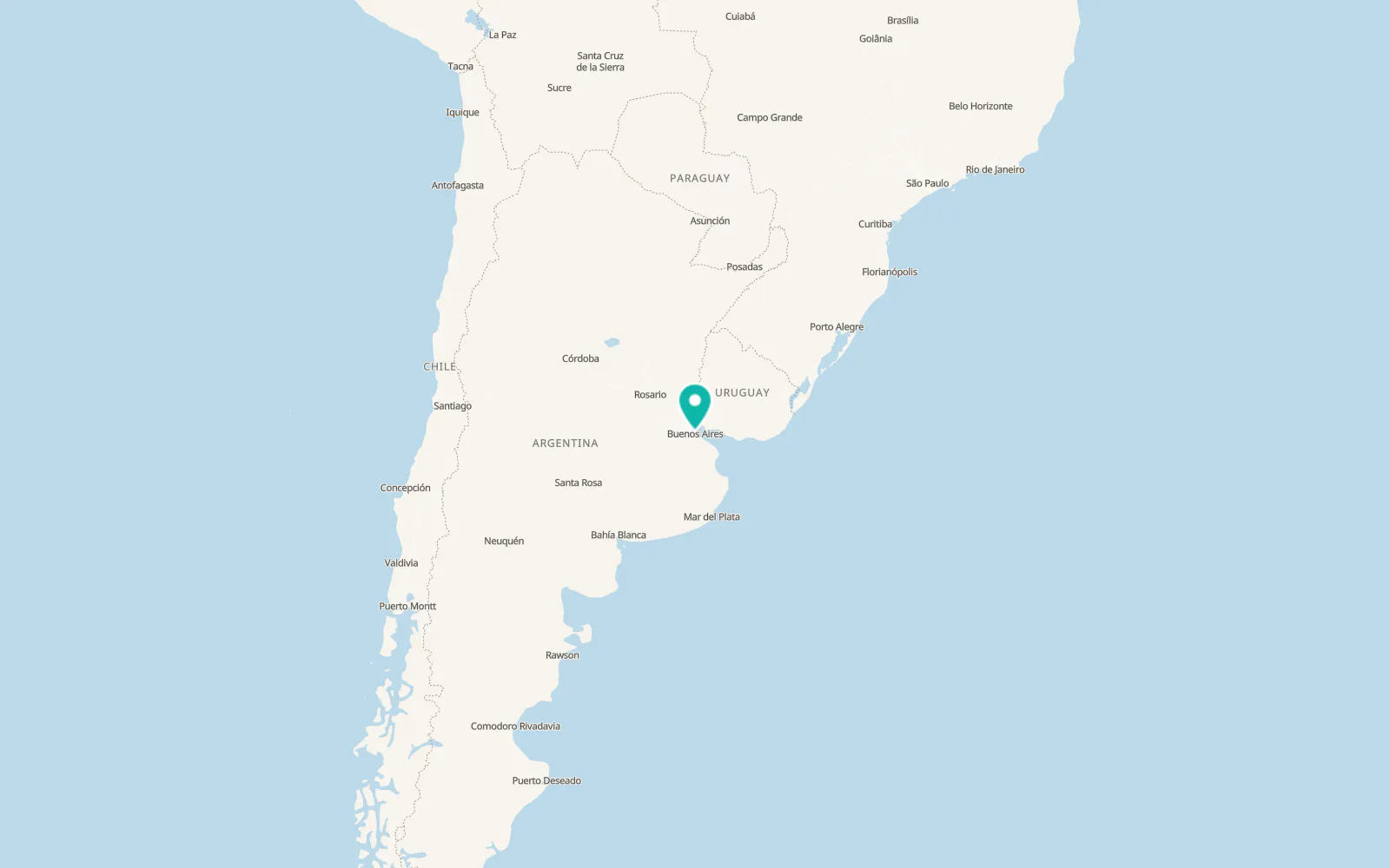 Map of Balvanera