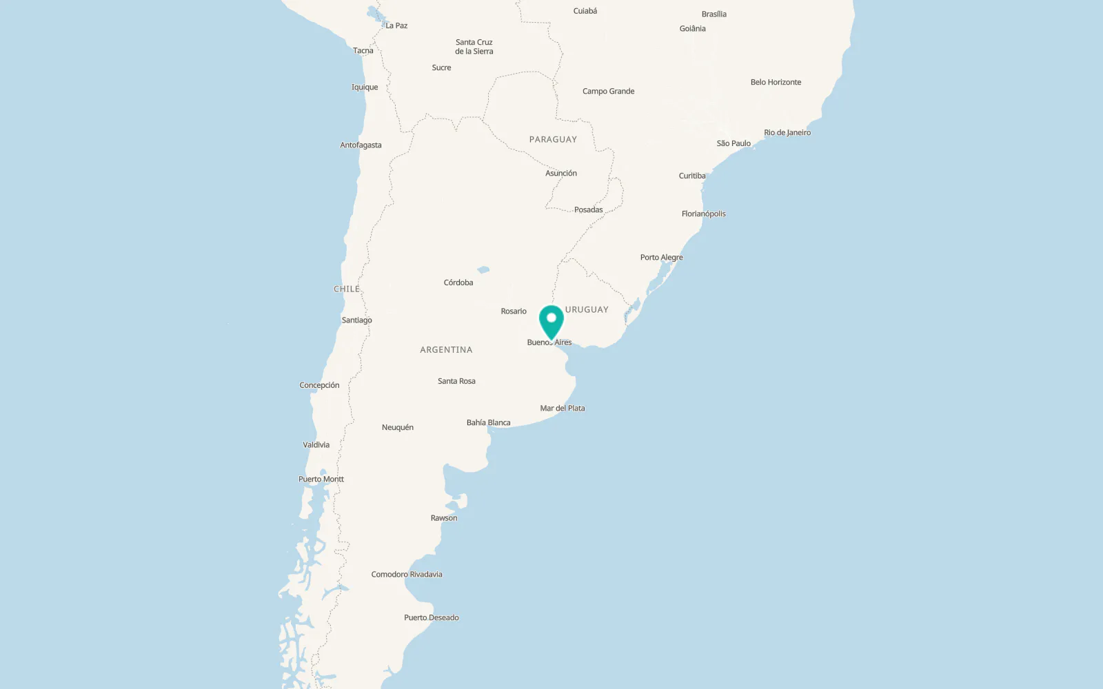Map of Quilmes