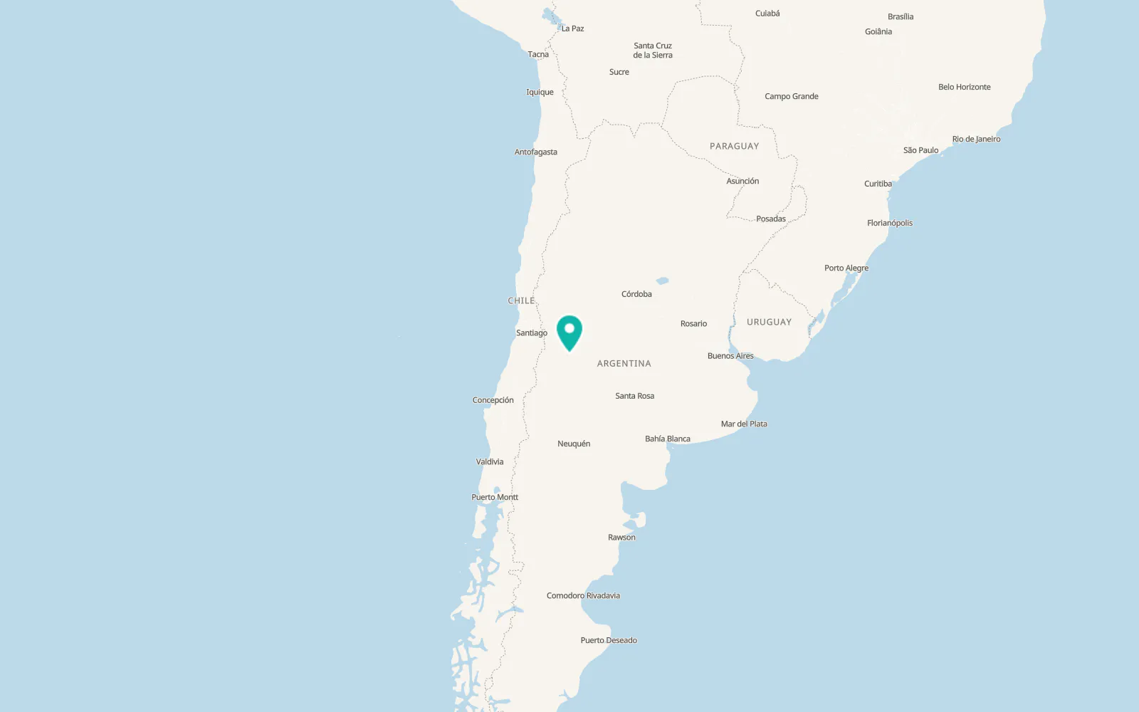 Map of San Rafael