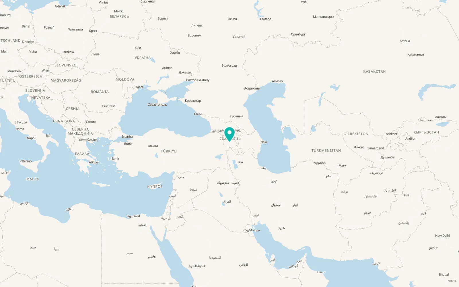 Map of Avan