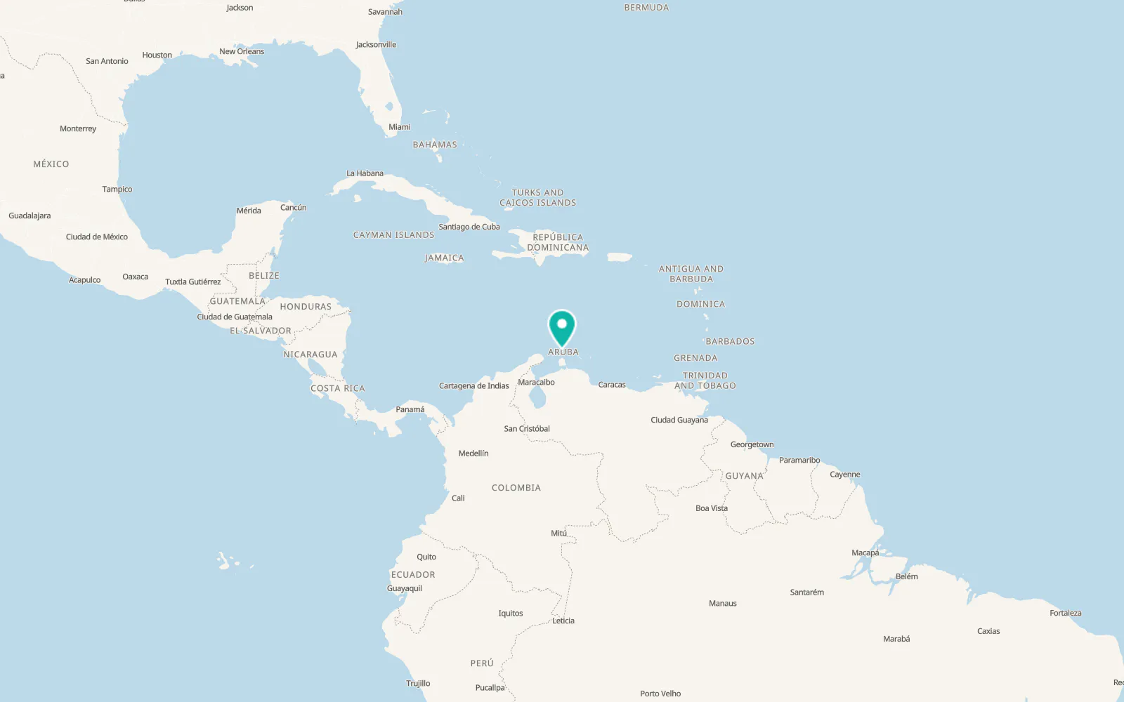 Map of Palm Beach