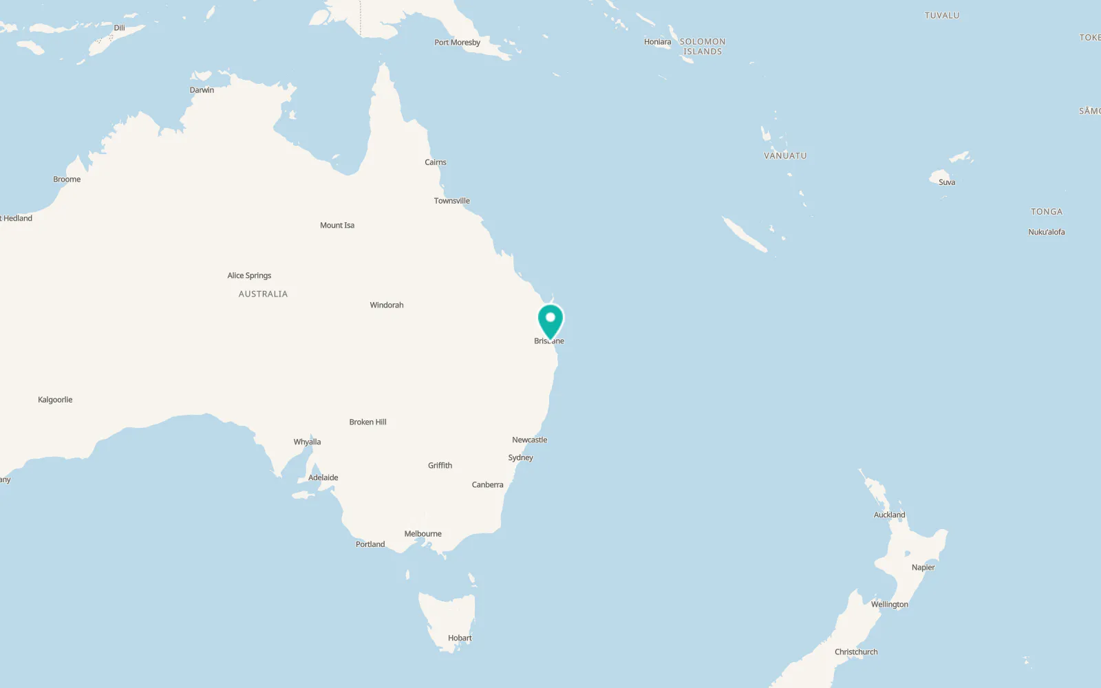 Map of Logan City