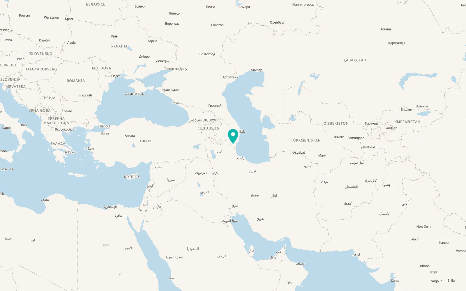 Map of Lerik