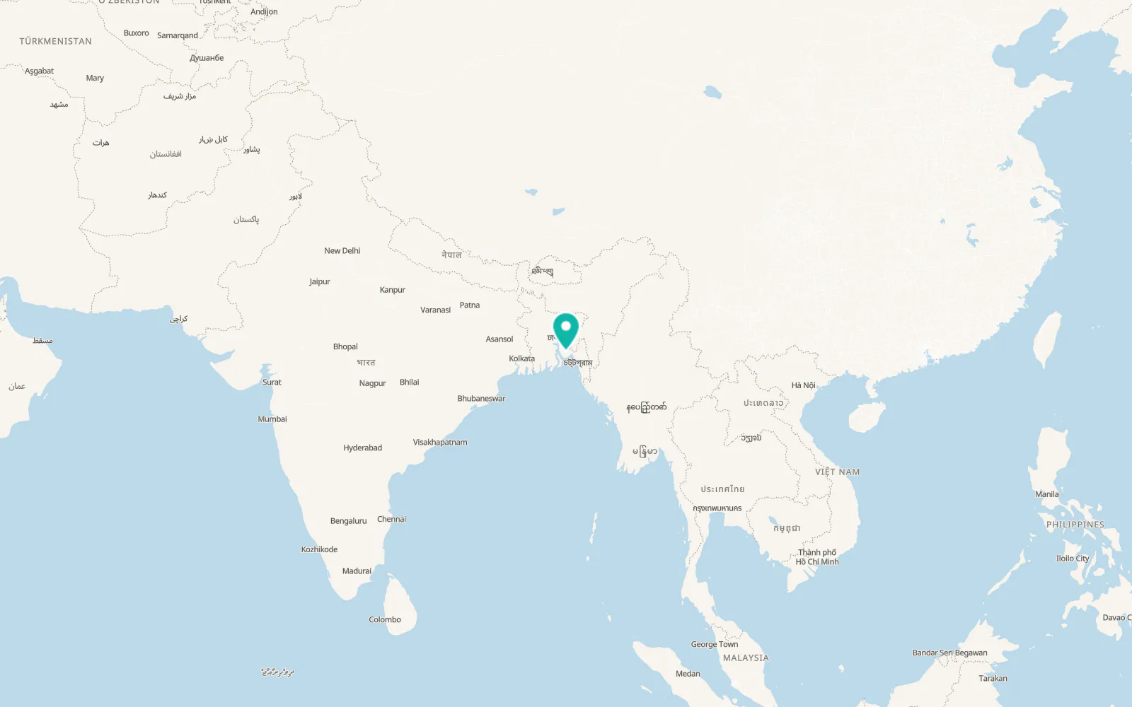 Map of Maijdi