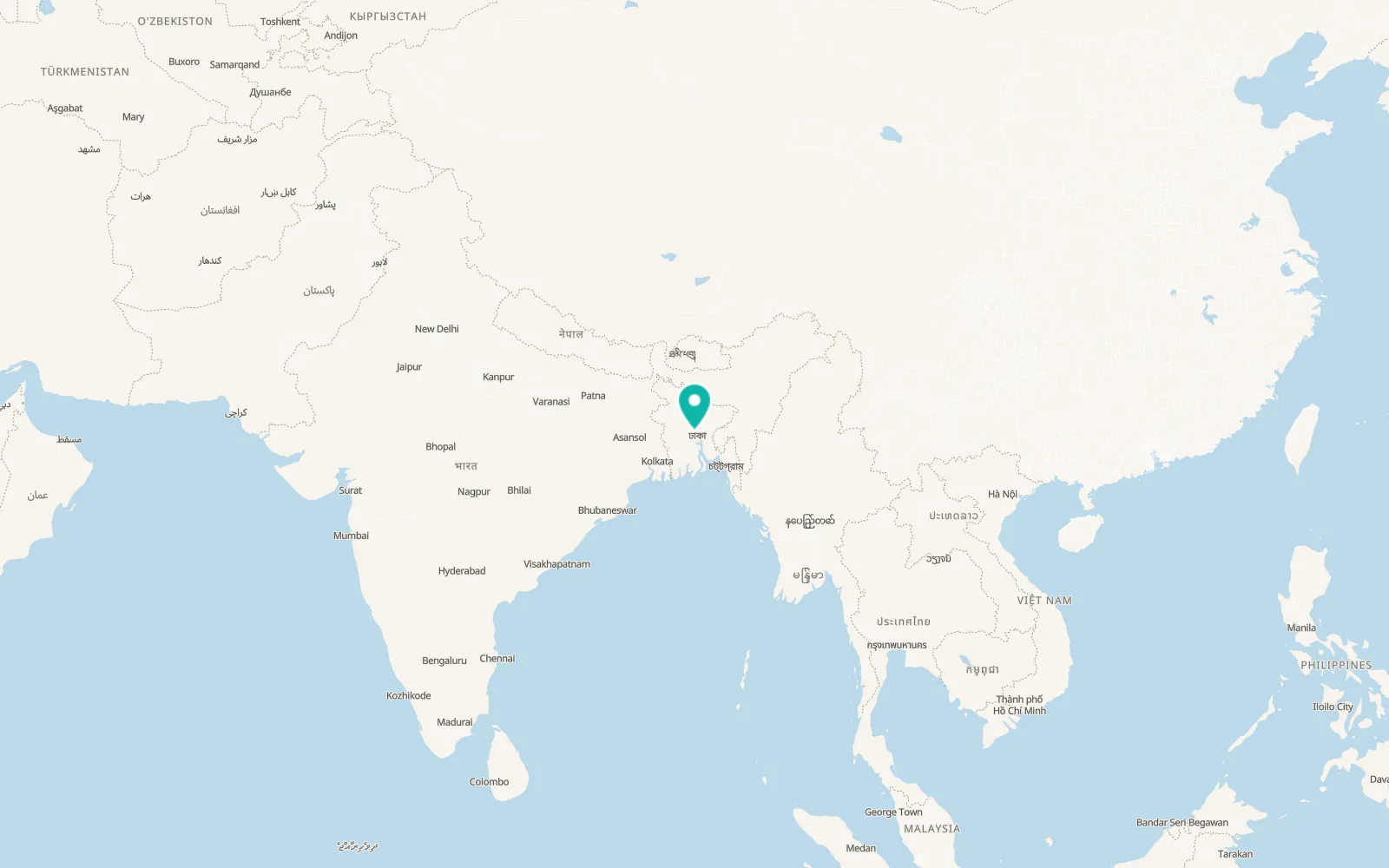 Map of Savar