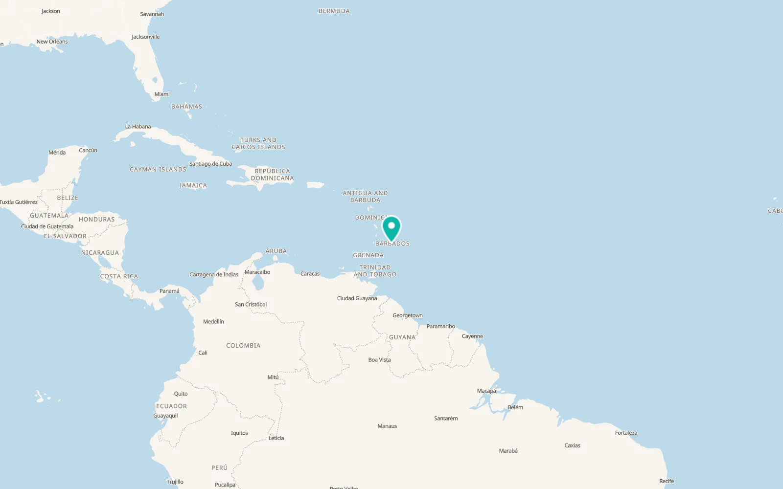 Map of Hastings