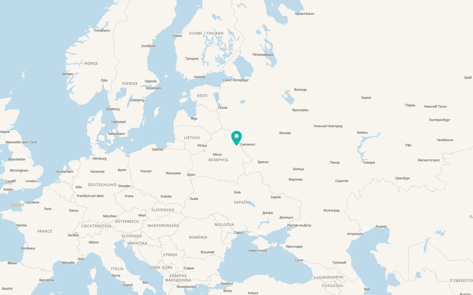 Map of Orsha