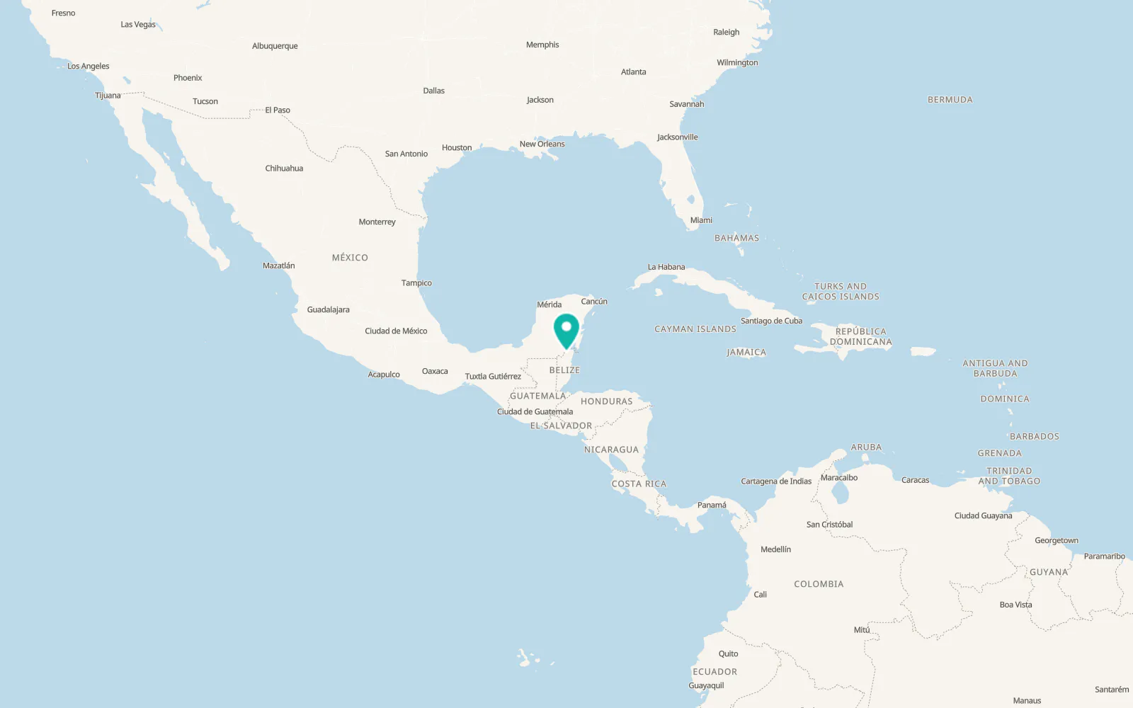 Map of Orange Walk