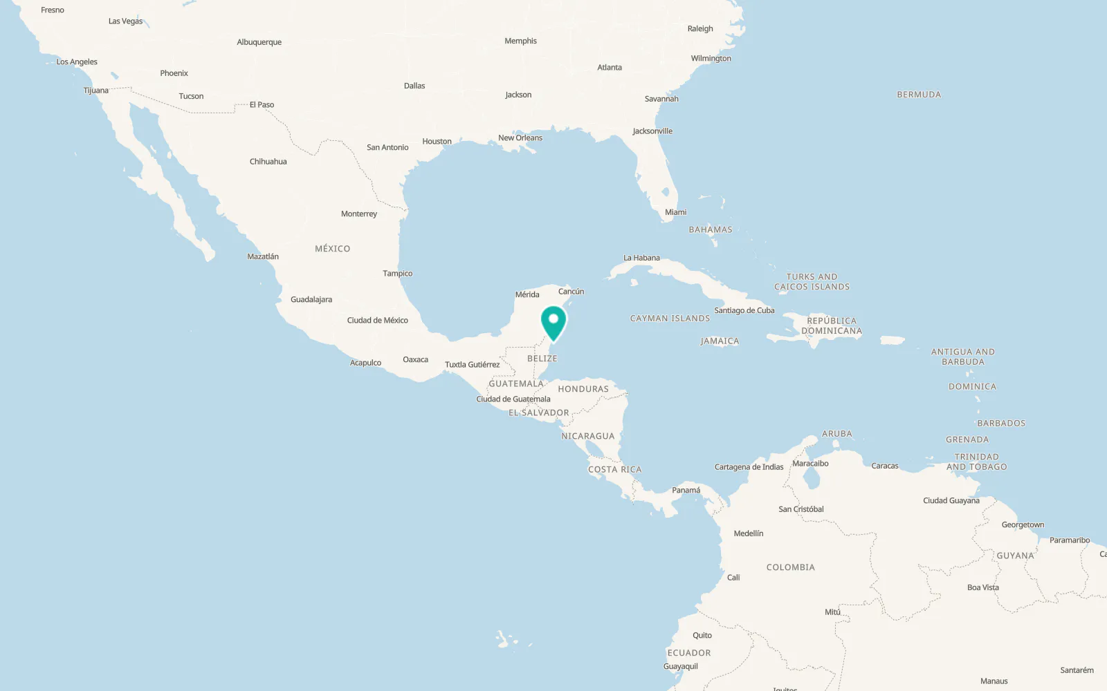 Map of San Pedro