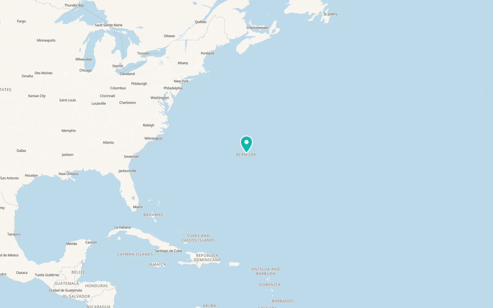 Map of Saint George