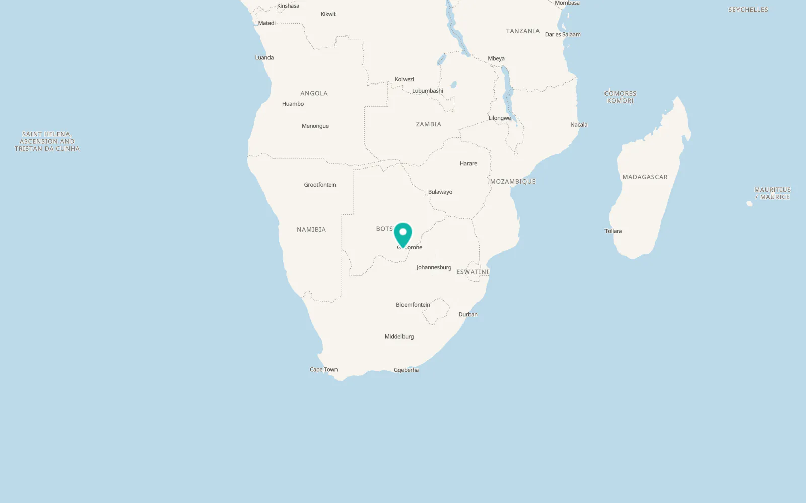 Map of Kanye