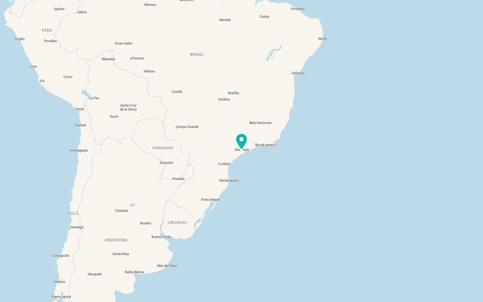 Map of Cidade Dutra