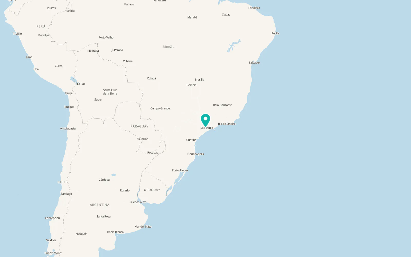 Map of Embu das Artes