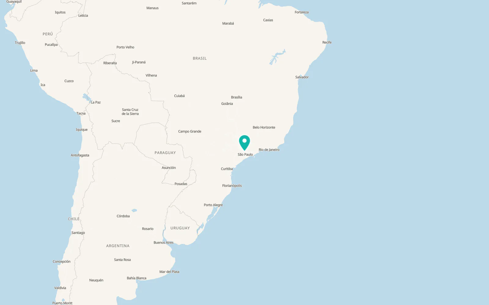 Map of Francisco Morato