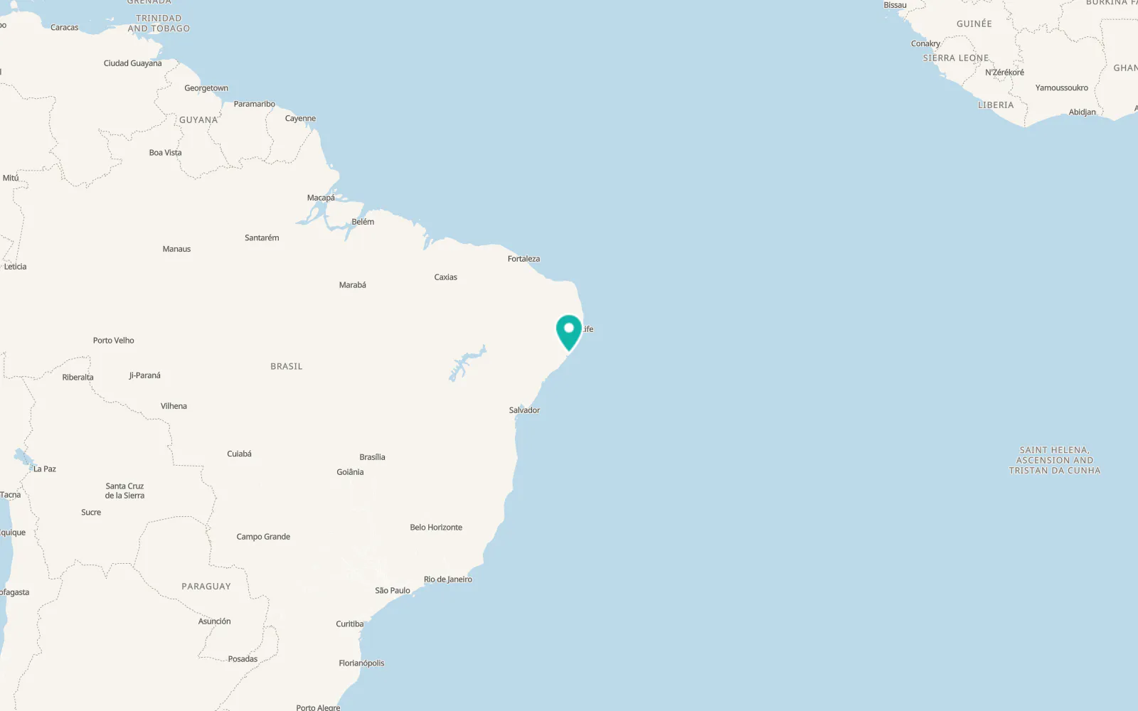 Map of Maceió