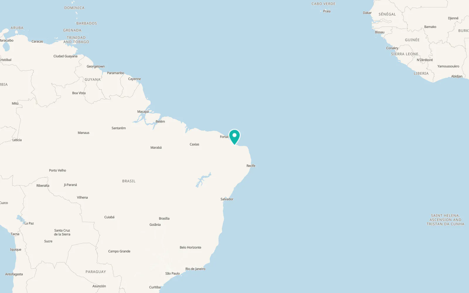 Map of Mossoró