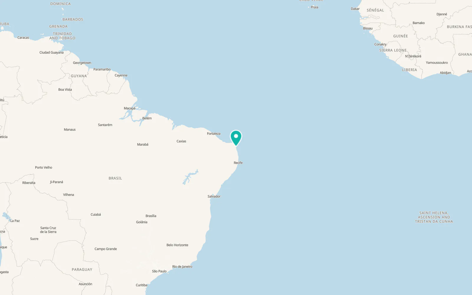 Map of Natal