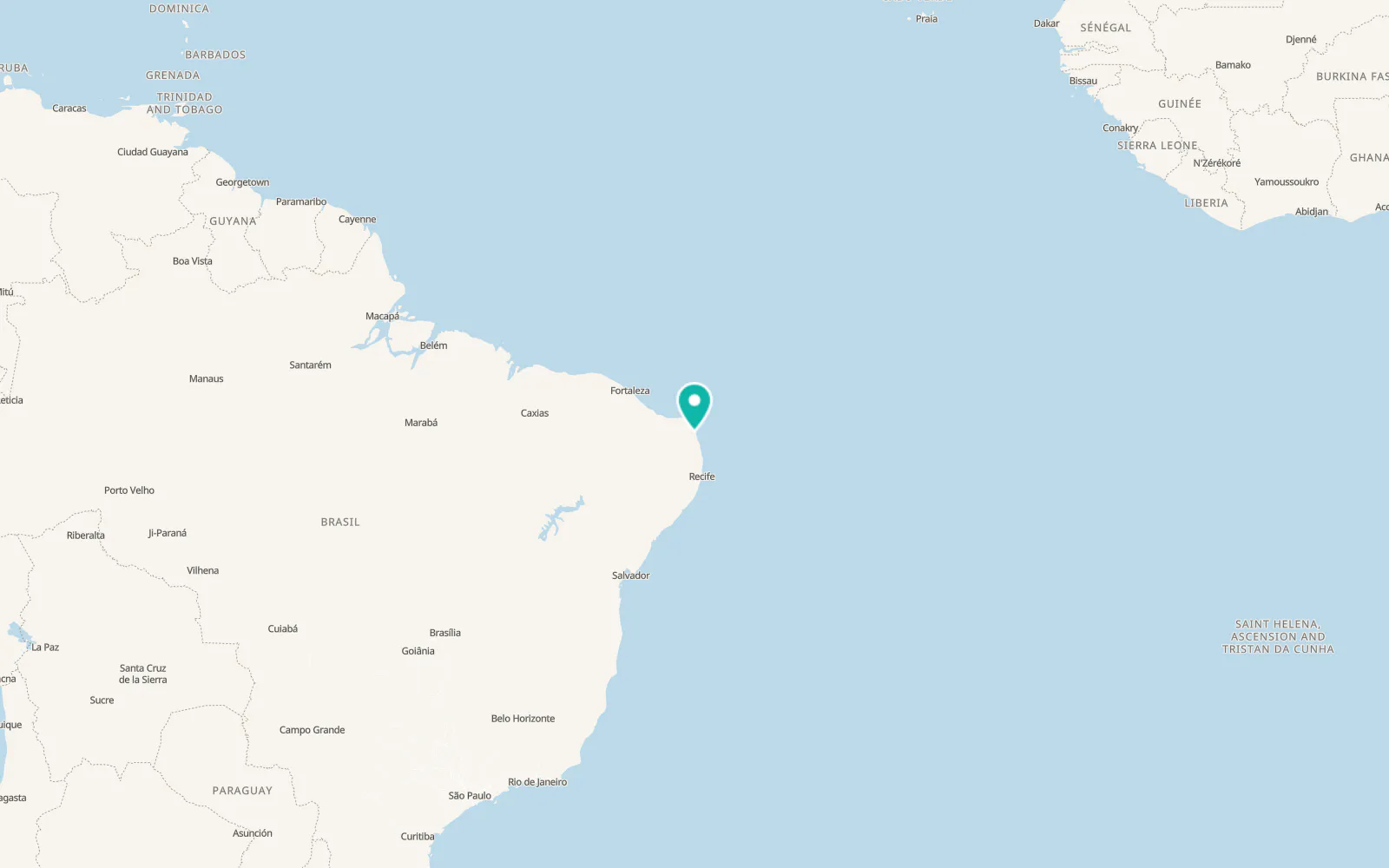 Map of Parnamirim