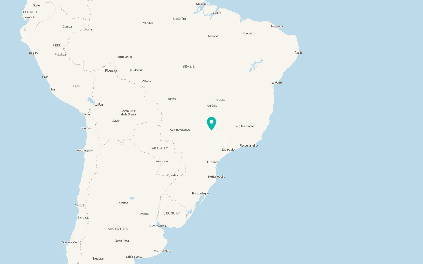 Map of São José do Rio Preto